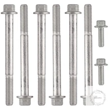 Water Pump Thermostat Housing Bolt Kit Fits for 1997-2014 LS Series engines LSX