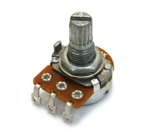 (1) Alpha 300k Linear Taper Split Shaft Mini Potentiometer Pot R-VAM-300KL