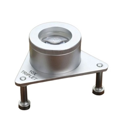 Practical 10 Times Viewer With Metal Support For Detailed Observation Tasks