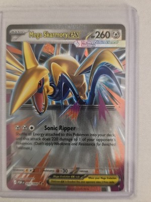 Mega Skarmory EX Holo Pokémon Card 055/088 HP260 Sonic Ripper
