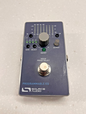 Source Audio Toolblox Programmable EQ 2010s Navy guitar Effect Pedal
