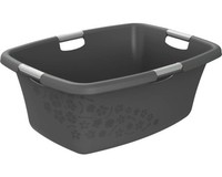 WäSchewanne Rotho Flowers 50 L Anthrazit Matt 1756808853WS