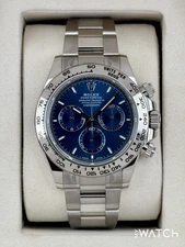 NEW 2025 Rolex Daytona 40mm 126509 White Gold Blue Dial (STICKERED)