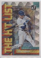 2022 Panini Donruss The Hit List Rapture Trea Turner #THL-1 0q0m