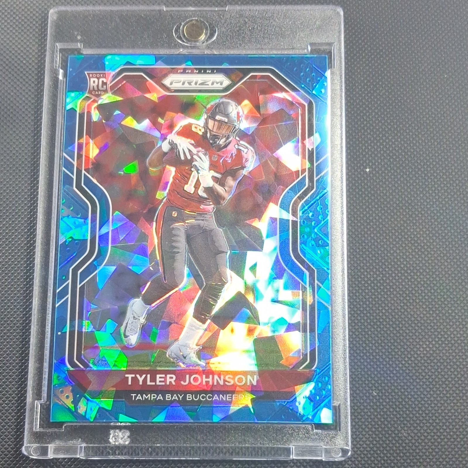 Panini 2020 Prizm Blue Ice Prizm Rookie Tyler Johnson #321 /99 Buccaneers