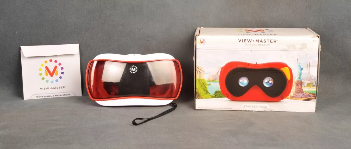 Mattel View-Master Virtual Reality Starter Pack Red/Black/White DLL68