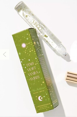 Anthropology Pisces Zodiac EDP Rollerball 8 ml Orris Jasmine Pink Pepper NEW