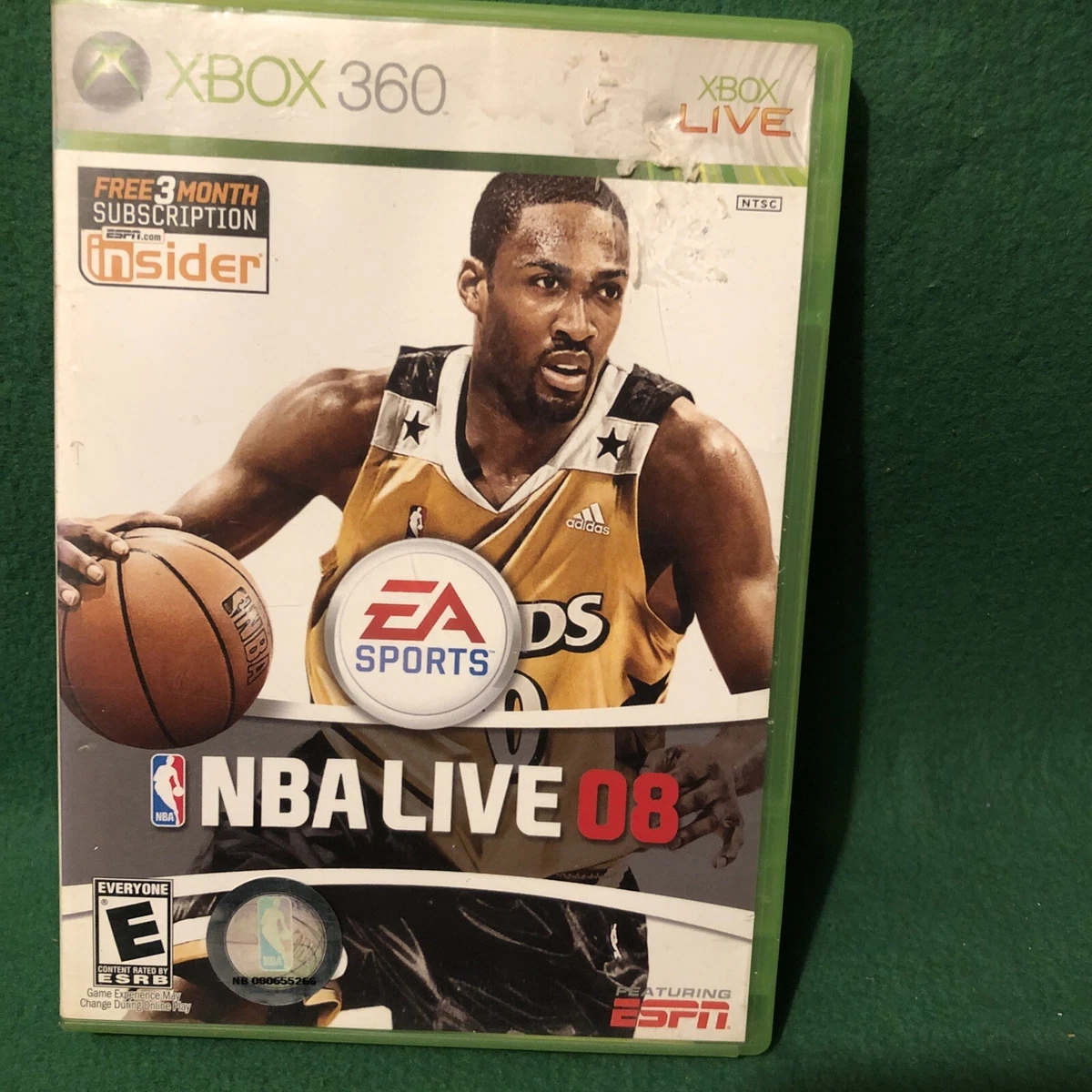 Nba live 08 xbox 360 deals