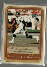 2002 Fleer Platinum Finish #213 Rodney Harrison UH /100