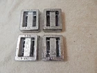 Four 3 lb Mold SCUBA Lead Dive Weights - New - Actual 2 lb. 10.5 to 11 Oz. Ea.