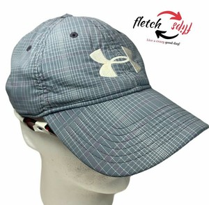 plaid under armour hat