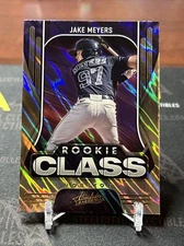 2022 Absolute Baseball Jake Meyers Rookie Class Lava Parallel Houston Astros