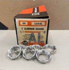 Thomas  Betts 124AL, Conduit Bushing, 1" Aluminum Bushing, 50 PC