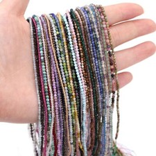 Quarts Amethysts Stone Bead Small Round Loose Beads DIY Bracelet Necklace 2 3mm