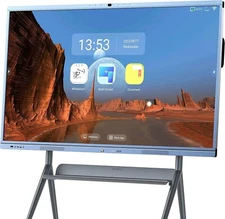 Smart Board Collaboration Hub 65" 4K Digital Interactive Whiteboard Classroom