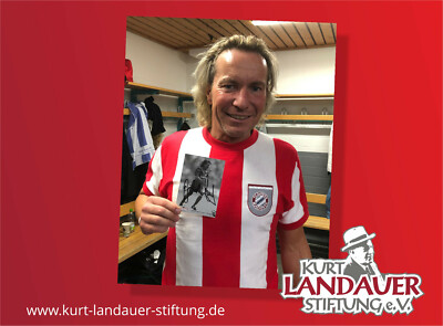 Autogrammkarte Michael Sternkopf -  Kurt Landauer Stiftung 