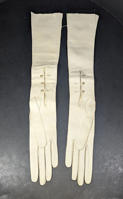 Women's Leather Gloves Perrin's La Mure Vintage Made in France (NEW OLD STOCK!)