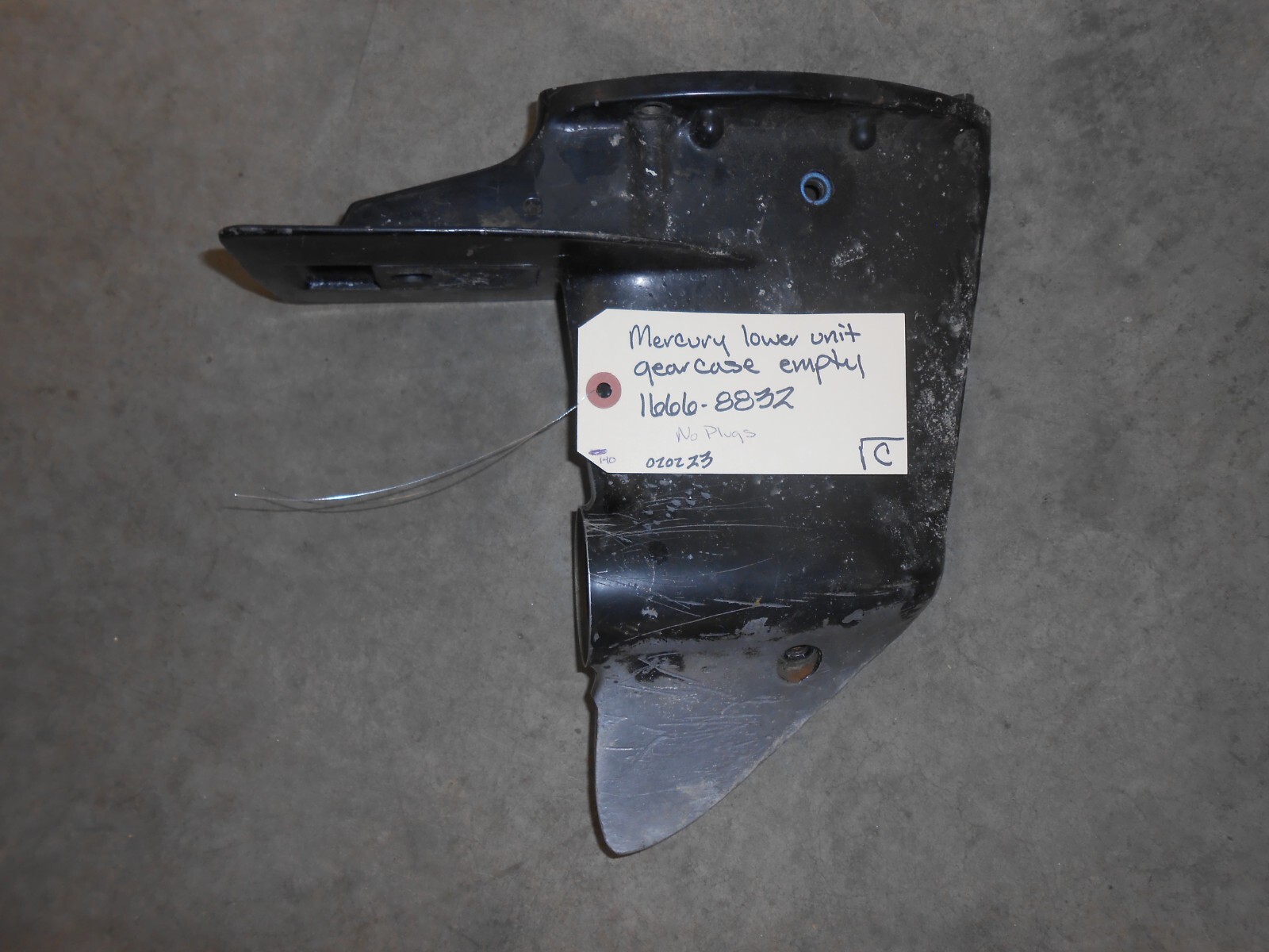 Mercury Lower Unit Gear Housing 8hp 9.9 15hp 1666-8832 Parts 
