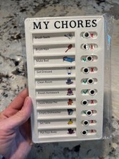 "My Chores" Kids Chore Checklist NEW in Package