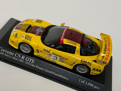 1/43 Minichamps Chevrolet Corvette C5R 2002 Petit LeMans 400