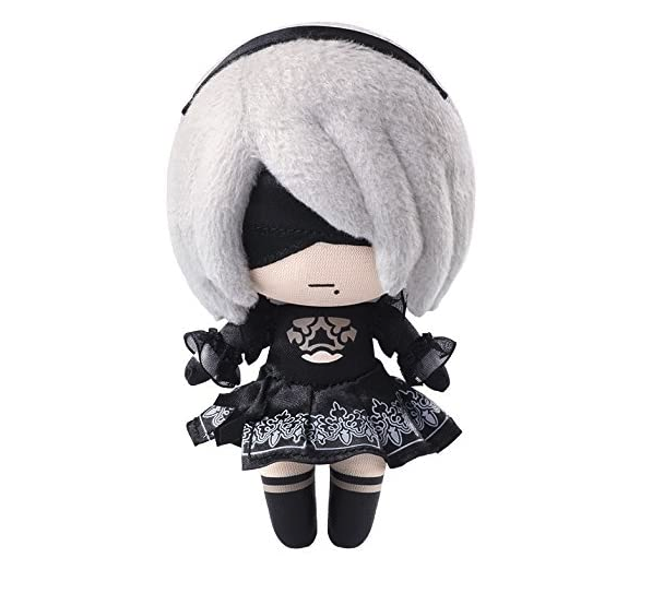 NieR:Automata 2B Mini Stuffed Toy Plush Doll Nier Deformed NieR:Automata 2B Mini Stuffed Toy Plush Doll Nier Deformed