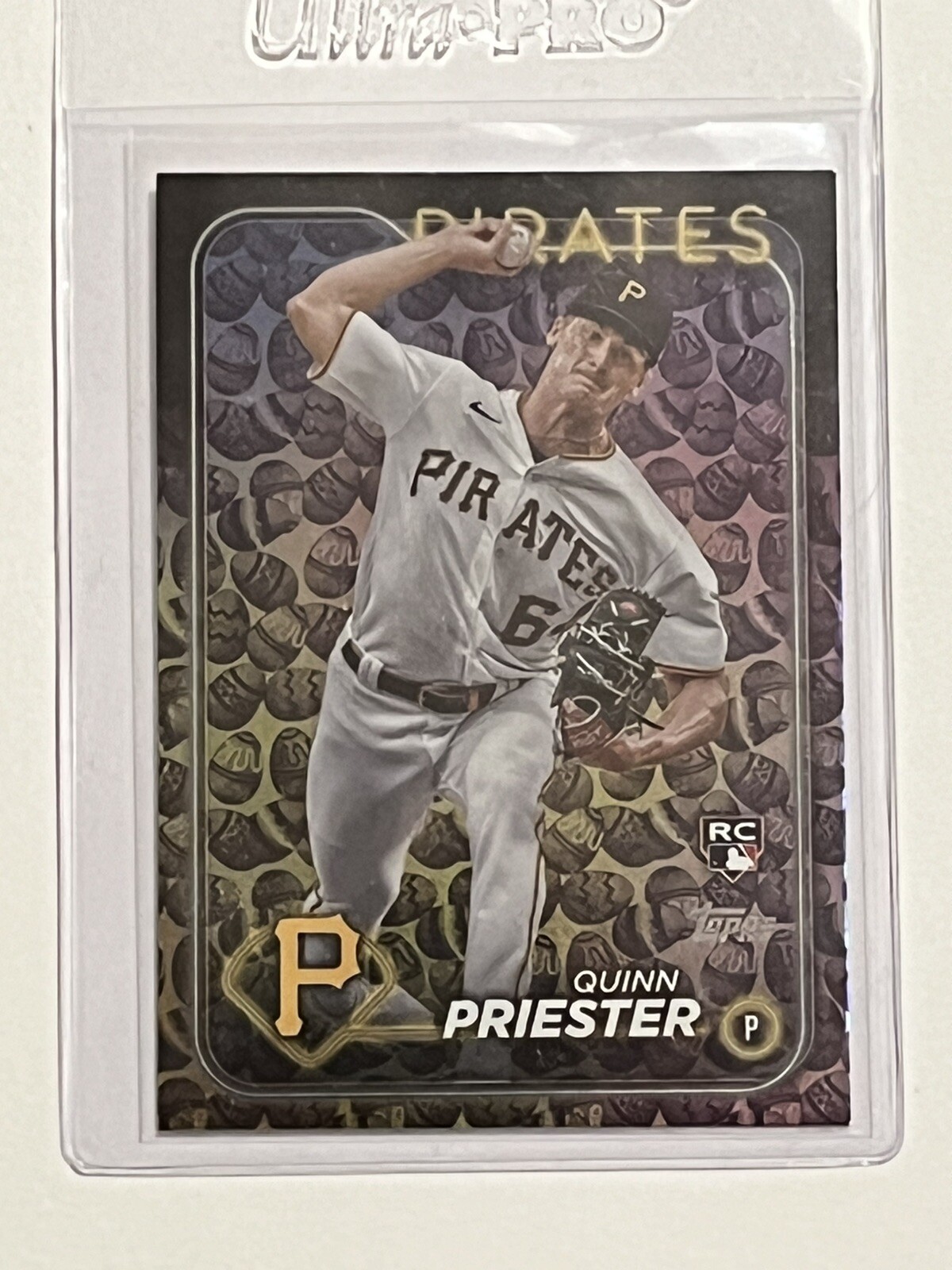2024 Topps Series 1 Quinn Priester #93 Easter Egg Holiday Foil Parallel RC