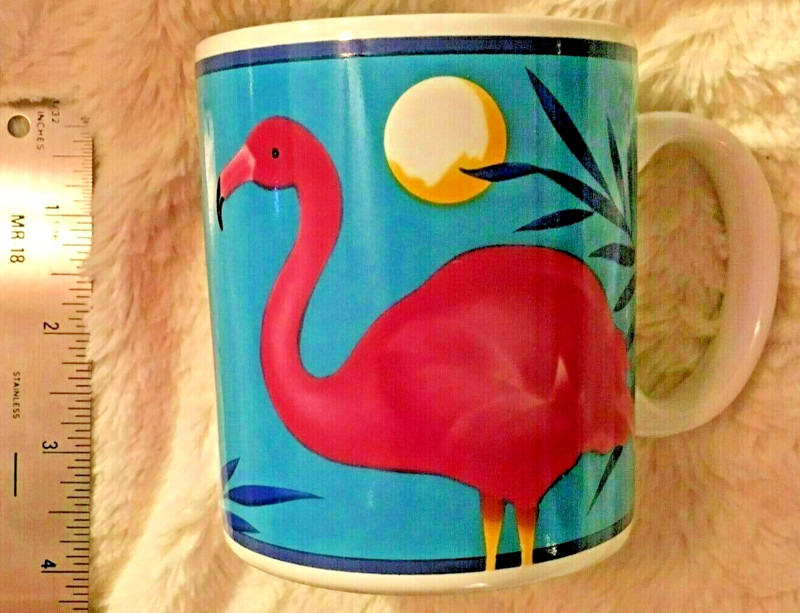 Angela Ackerman Flamingo Decorative Coffee Tea Mug