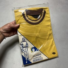Vintage 70s Sears NOS Pajamas Cotton Ser NIP Large Yellow