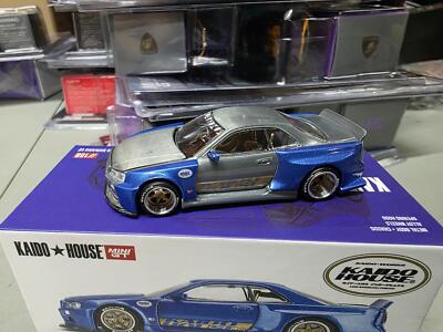 CHASE Mini GT Kaido House 1:64 Nissan GT-R (R34) V2 Aero