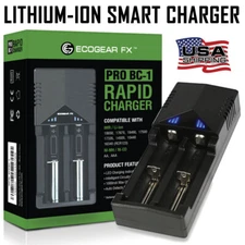 Universal Rapid Battery Charger for IMR AAA AA Lithium -ion and NiMH Batteries