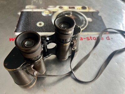 Dienstglas Fernglas E. Leitz Wetzlar mit Fadenkreuz -rechts  WK - Classic-Camera