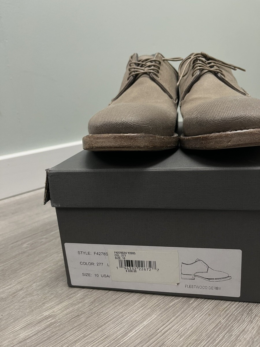 $698 Brand New John Varvatos Collection Fleetwood Derby Size  display picture 1