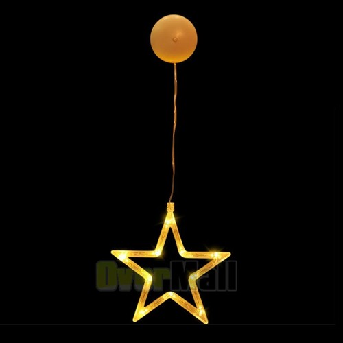 Lot 10LED Curtain Star Bell Hanging Fairy String Lights Xmas Wedding Party Decor - Picture 15 of 28