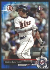 Ricardo De La Torre #BD-190 2017 Bowman Draft Blue Minnesota Twins SN/150