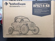 Rockford Fosgate RFRZ14-K8 - AMP Install Harness/Kit For Polaris