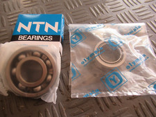 COPPIA CUSCINETTI ALBERO MOTORE PIAGGIO APE TM 602 / 703/ APE CAR P3 & 501 RINN.