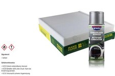 MANN-Innenraum-Filter+Klima-Reiniger für VW Passat Variant 3G5 Golf VII 5G1 BE1