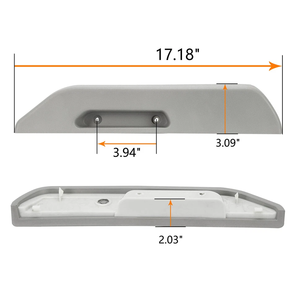 Apoyabrazos puerta delantera izquierda y derecha para Chevy GMC C/K 1500 2500 3500 1988-1994 Foto 3 de 4