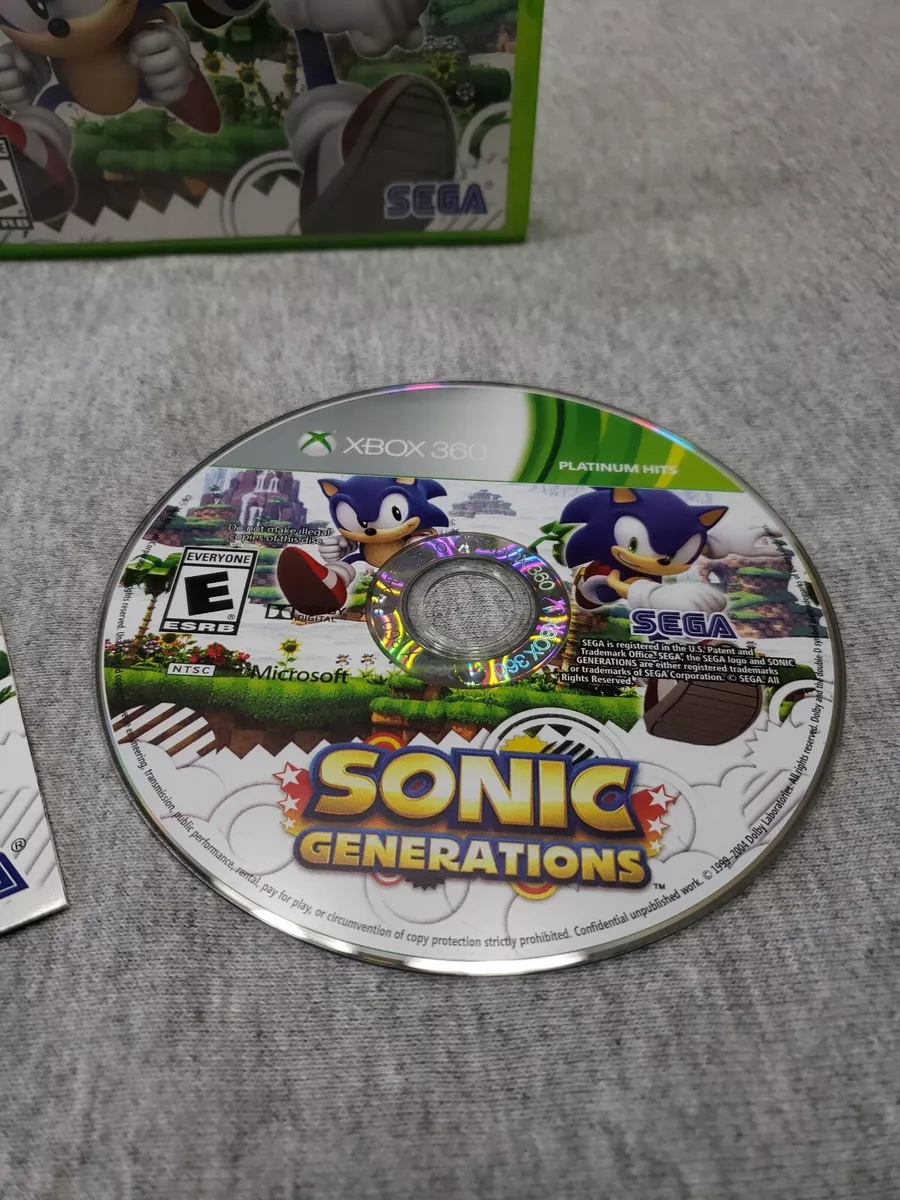 Sonic Generations (Platinum Hits) - Xbox 360