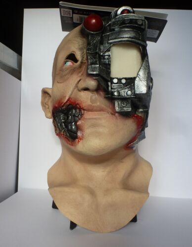 Maschera cyborg digitale per adulti - Foto 1 di 6