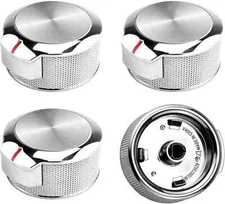 Whirlpool Kitchenaid Oven Range Control Knob - Replaces W11156487, 4 Pcs