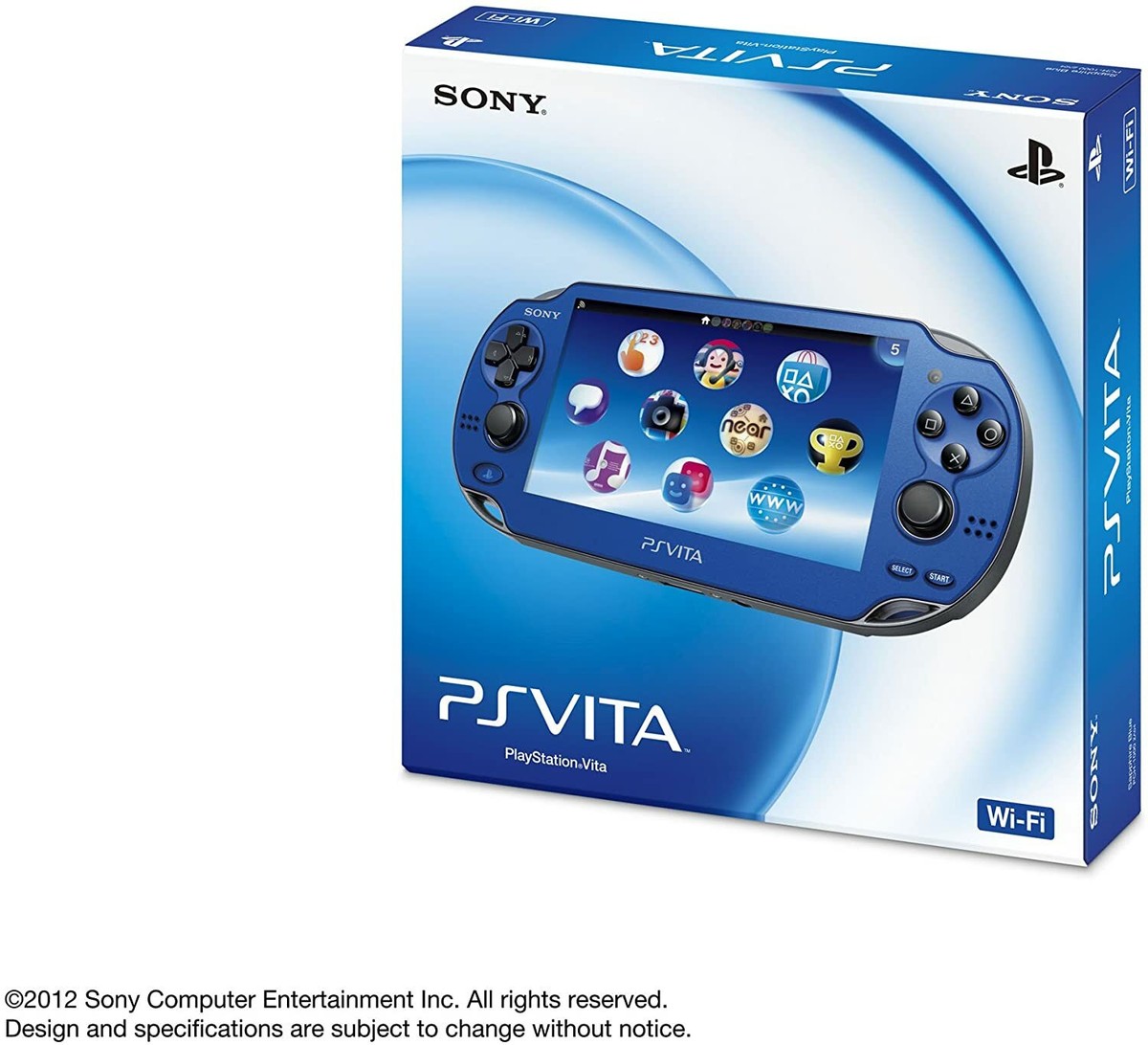 PlayStationVita Wi-Fi Model Sapphire Blue (PCH-1000 ZA04 