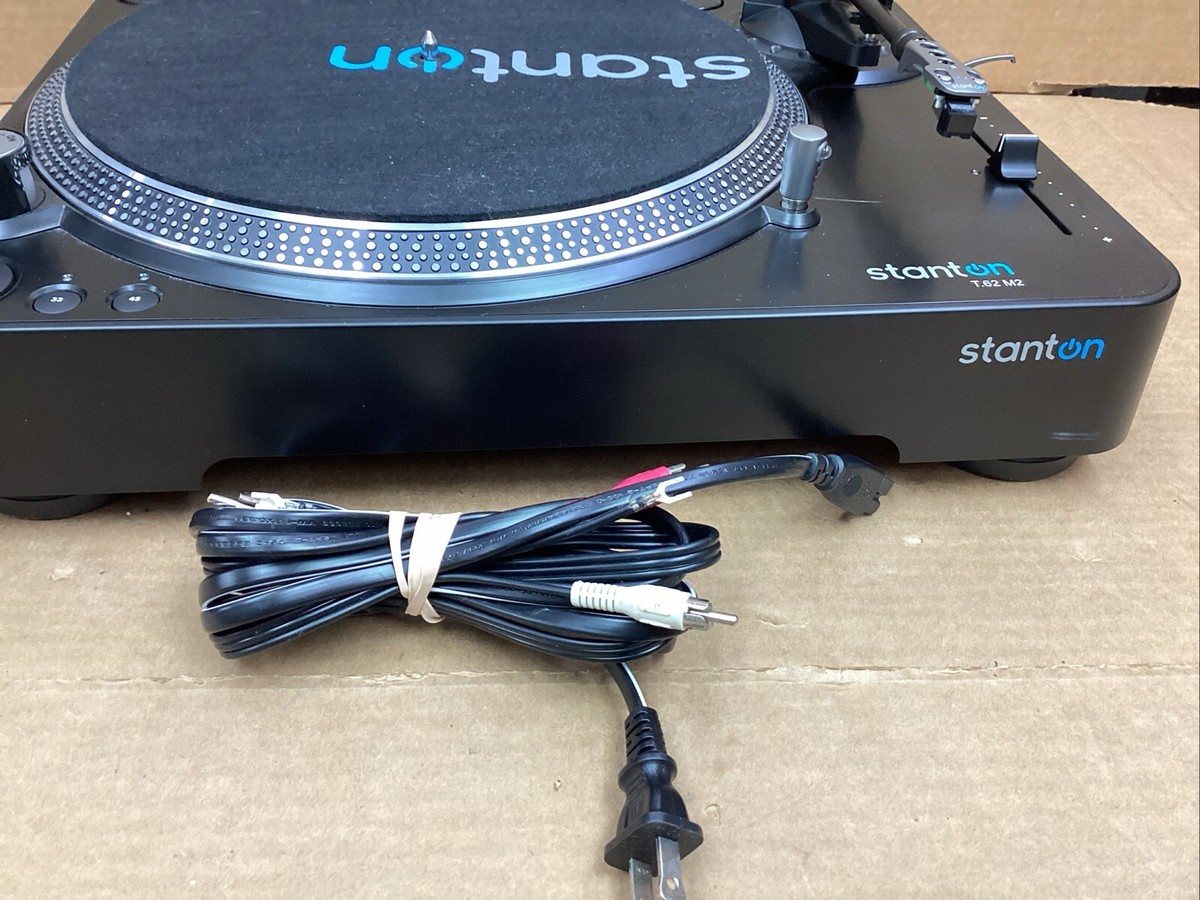 Stanton T62 M2 ターンテーブル 2台セット Stanton T.62 M2 Direct-Drive Turntable | zZounds