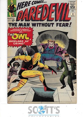 DAREDEVIL  #3  F/VF   1ST OWL
