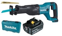 Makita DJR186ZK Akku-ReciprosäGe 18V SäBelsäGe Im Koffer + Zugabe 1X Akku 5Ah