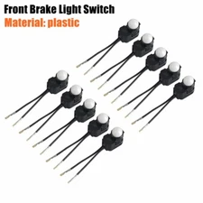 10X Handlebar Mount Front Brake Stop Light Switch For Harley Softail Sportster