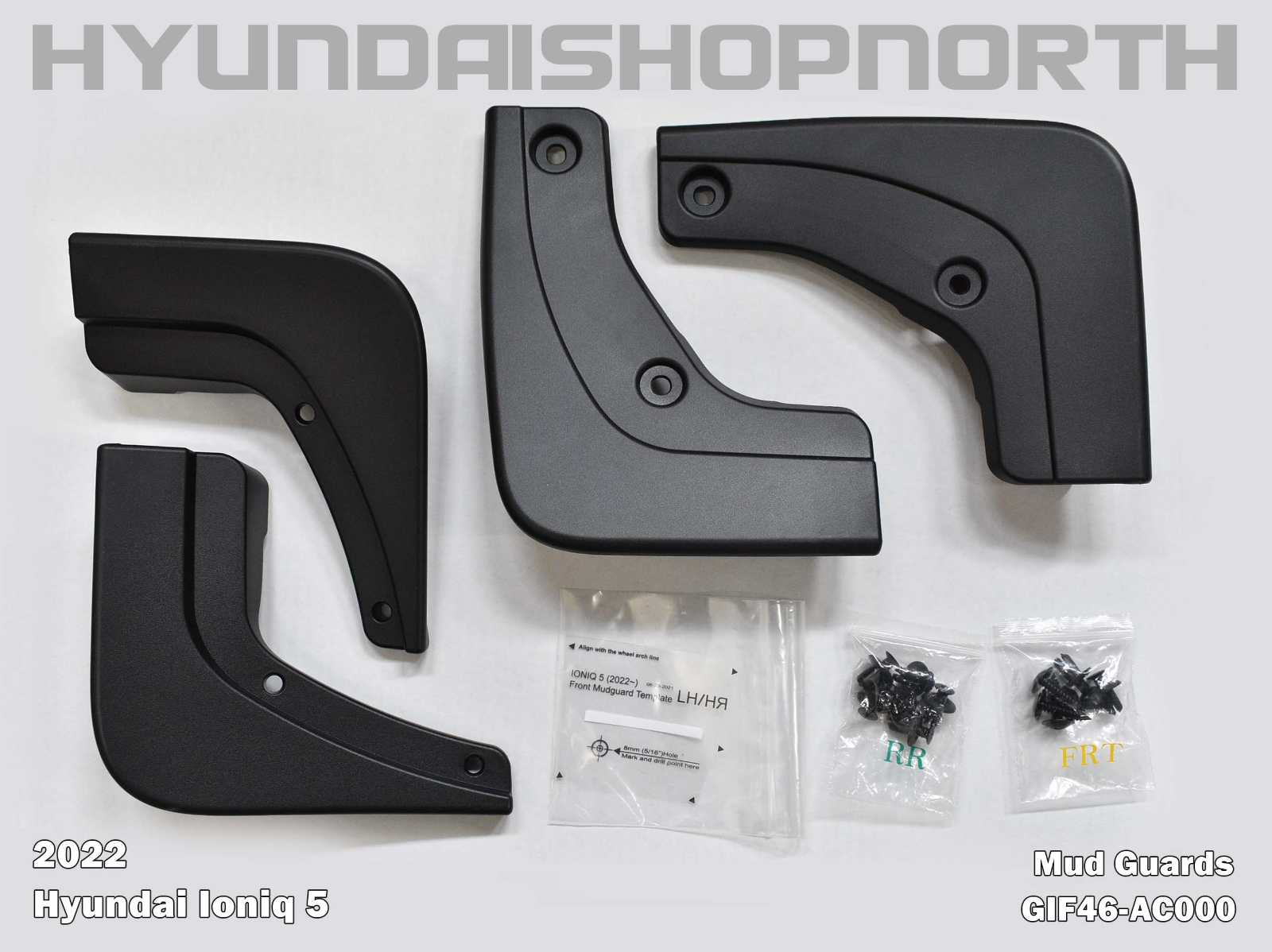 20222024 Hyundai Ioniq 5 Mud Guards Genuine OEM Accessories GIF46
