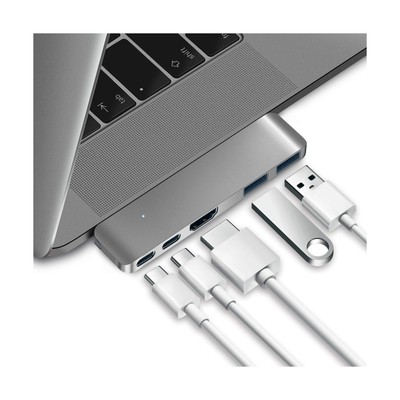Mini USB C Hub Adapter Dongle for MacBook Air 2023-2018 and MacBook Pro 13 M2...