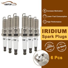 6x Iridium & Platinum Spark Plugs For Chevrolet Impala 3.6L 2012-2020