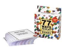 77 Ways to Play TENZI Dice Game Card Deck (Dice Not Included) Carma Games